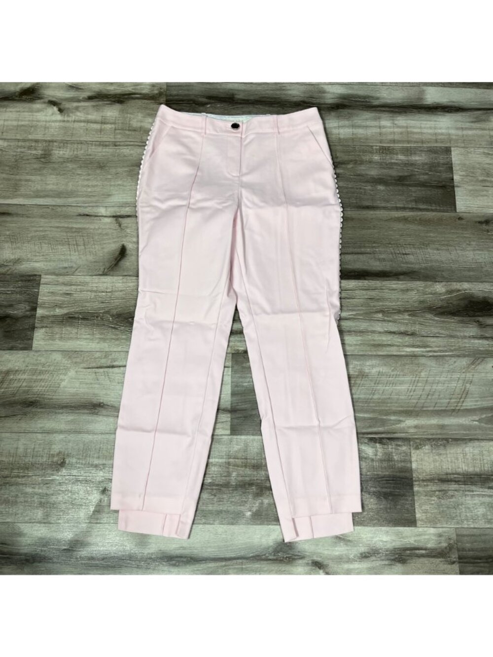 Ted Baker Anett Side Seam Detail Trousers Baby Pink Women’s Size 2